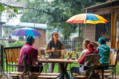 AUX壁挂炉服务网点咨询热线解析↑暴雨大暴雨来袭，五一假期持续降雨，出行提示与应对攻略