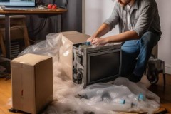 日本栖川电视机24小时报修通传授,拆解电视机怎么安全快递？