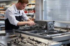 品格集成灶热线速达解说-美大集成灶：厨房新宠，烟灶烤一体，轻松烹饪好生活