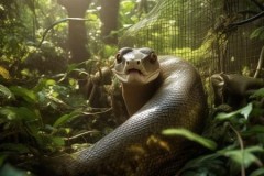 欧派燃气灶维修服务热线查询介绍【蟒蛇吃鸡意外卡笼，奇闻趣事引关注】