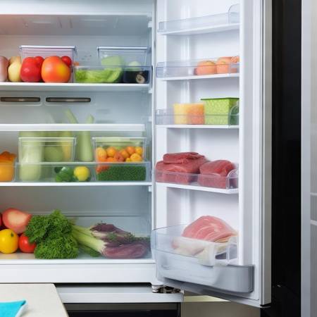 冰箱食物分类防污染
