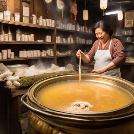 东阿阿胶:驴皮熬制补血佳品