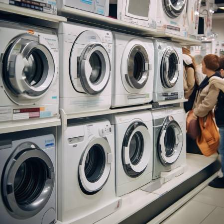 “选洗衣机,看容量、功能、品牌