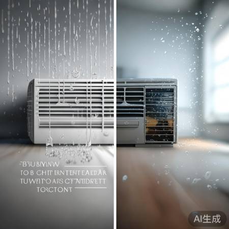 空调滴水:温差与积尘