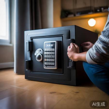 双保险柜,出门锁门,安全密码