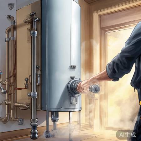 壁挂炉放气原理图解
