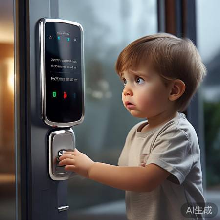 小孩误设密码,邻居及时救出