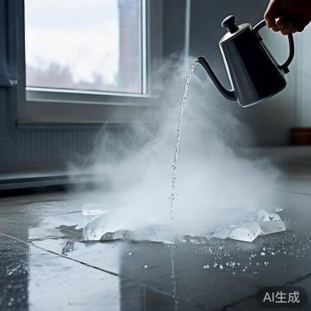 温水浇化空调冰