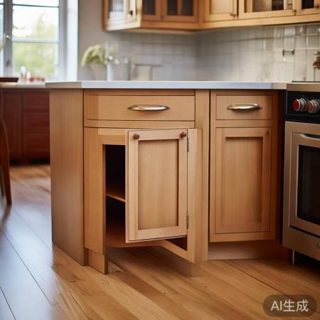 拐角灶台细节实用美观