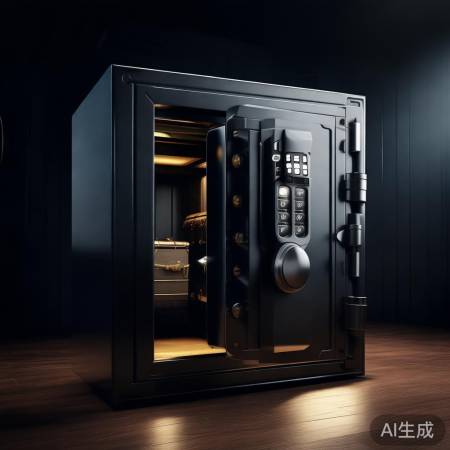 保险柜确认密码,门缓缓开