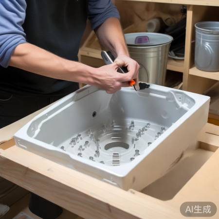 制作垃圾桶洗衣机底座