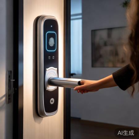 小霸王指纹锁评测：安全便捷，居家好帮手