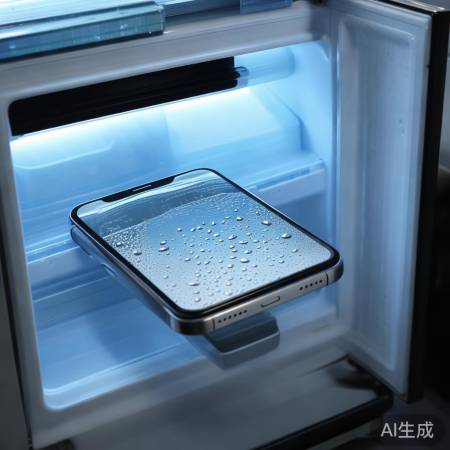 手机放冰箱除湿法