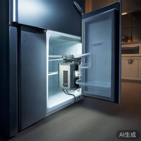 冰箱门未关,压缩机响