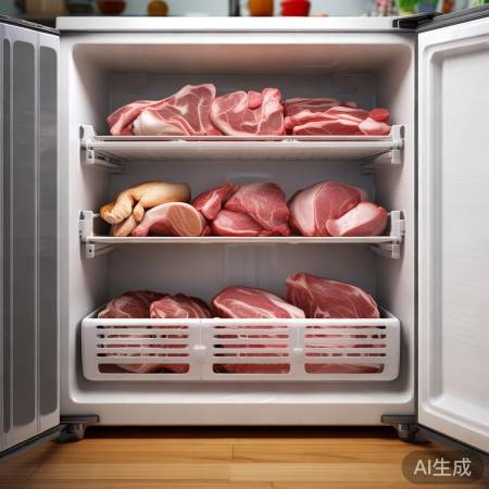 不同鲜肉,分层保鲜