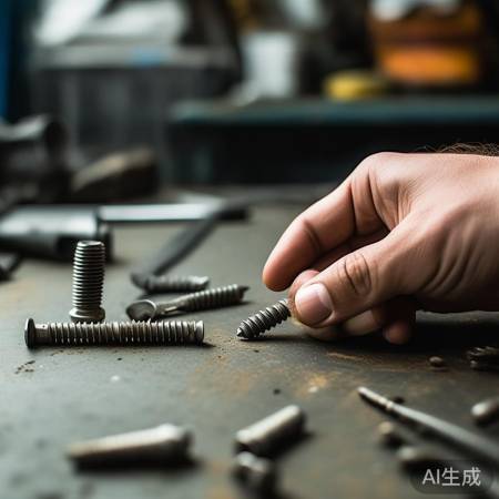 检查螺丝完好,损坏即更换