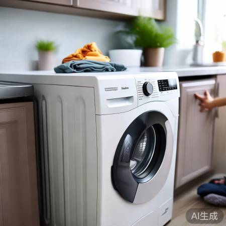“小天鹅洗衣机,智能分类洗省心