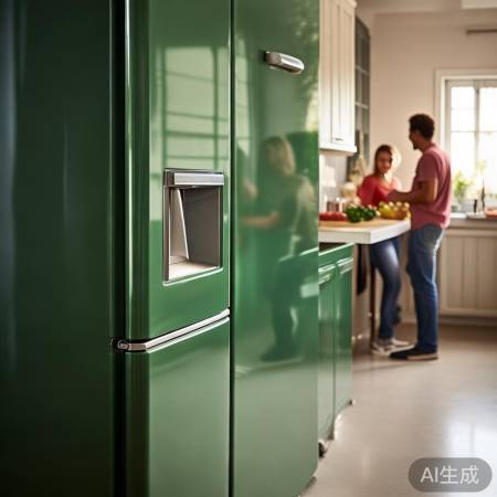 梦见绿色冰箱,提醒放松。