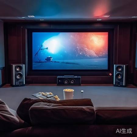 电视机升级显像变大，家庭观影新体验