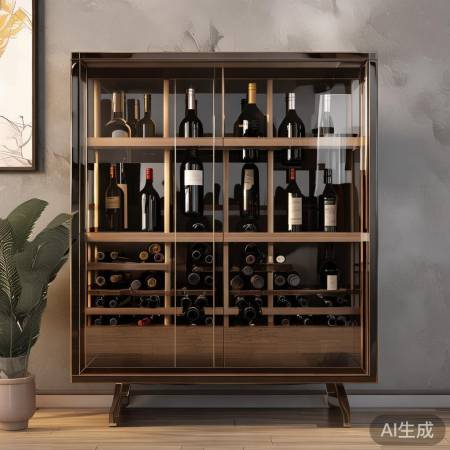 红酒柜风格多样,容量适中