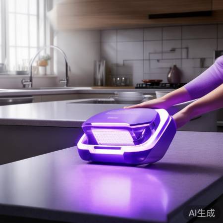 紫光灯杀菌,厨房更放心