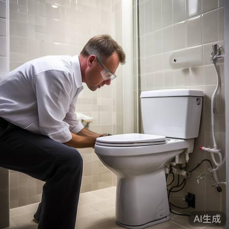 安装新马桶,连接电源