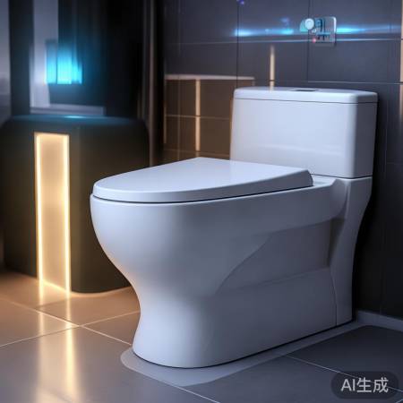 智能马桶自动熄灯,生活更轻松