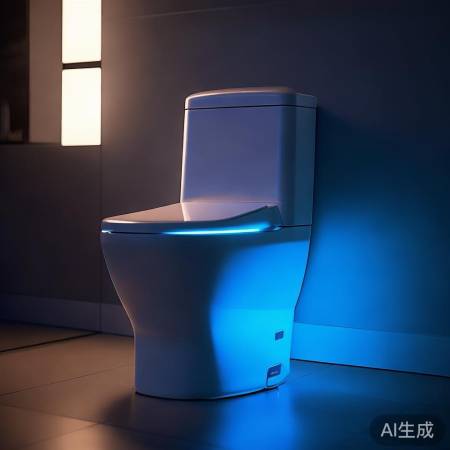 智能马桶自动熄灯,节能又舒适