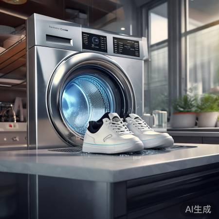 全自动洗衣机新技能：轻松甩除鞋子污渍