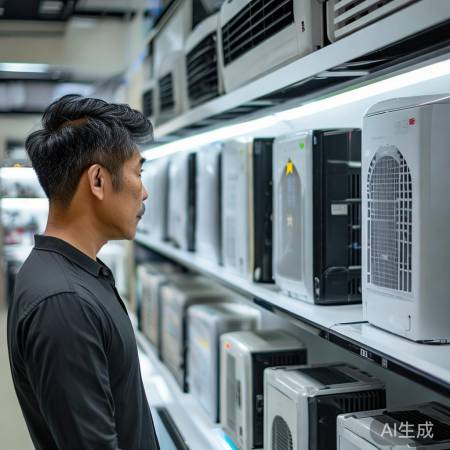 选美的5匹空调小窍门