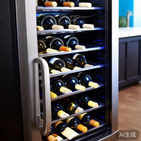 红酒柜恒温恒湿,高度调整稳放。