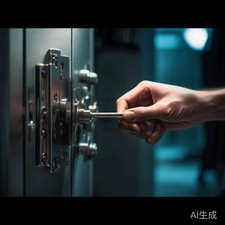 检查保险柜锁舌,恢复原位