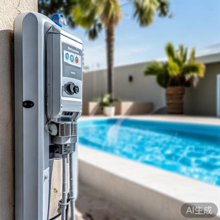 “空气能泳池,安装简便,维护成