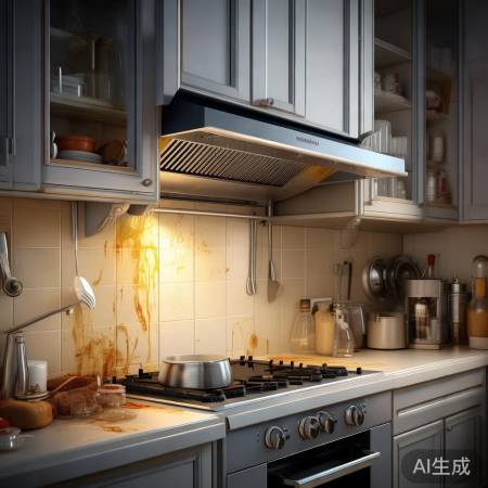油烟机放置橱柜下的优缺点分析