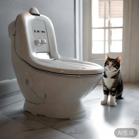 猫咪专用智能马桶，了解一下？
