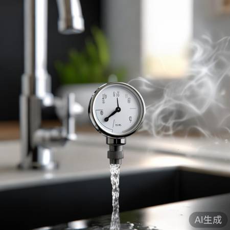 手动混合阀,旋钮调水温