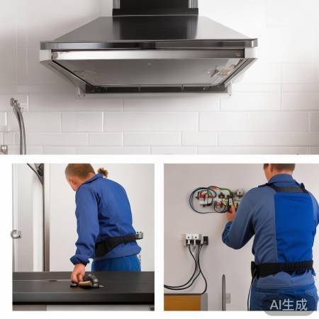 定期清洁抽油烟机,确保电路安全