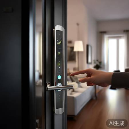 指纹锁实时开门通知：家人安全到家一步掌握