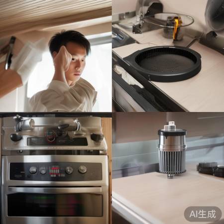 安装吸油盒,简单如搭积木