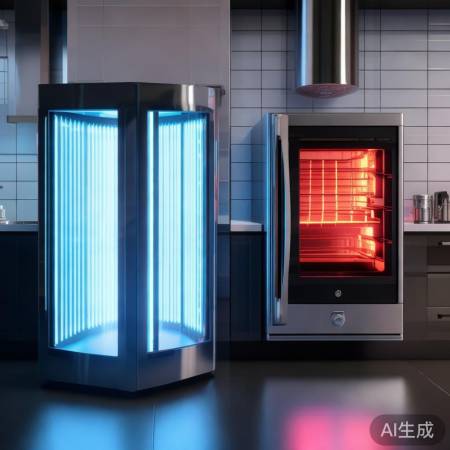 消毒柜杀菌,烤箱烹饪