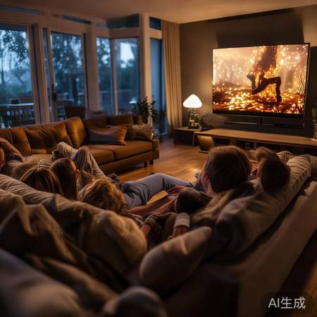 舒适姿势看周末