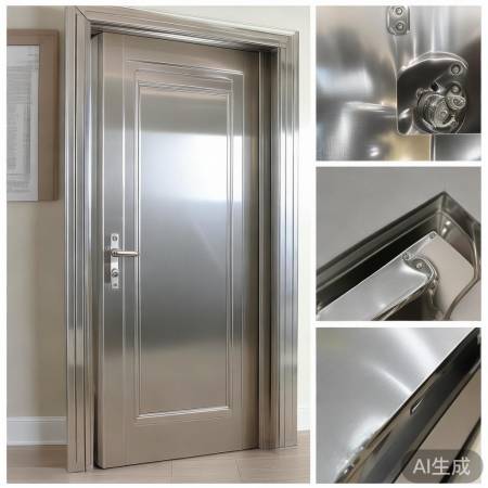 不锈钢门,光滑牢固显高档