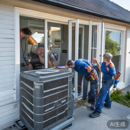 专业团队装空调,避免噪音和效果