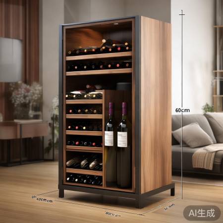 红酒柜尺寸多样,选合适空间大小