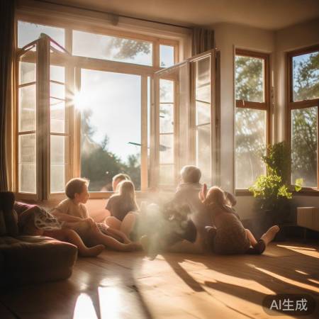 室内通风,保持清新