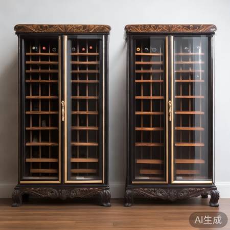 2024红酒柜,极简复古两相宜