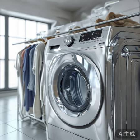 大宇洗衣机烘干一体：高效洗衣新体验