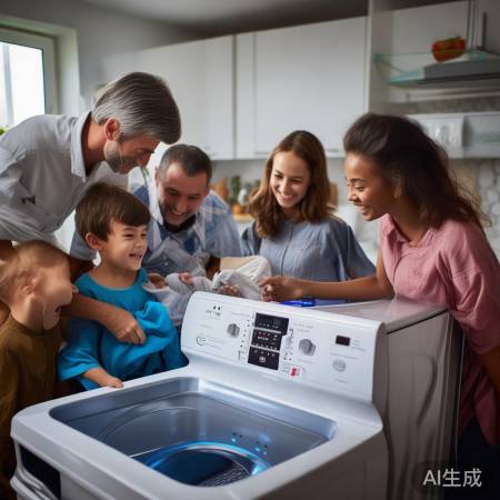 海尔洗衣机超净洗,洗净无忧