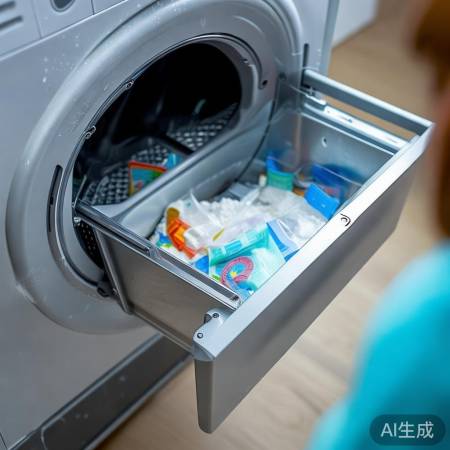 洗衣机投放盒问题迹象