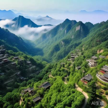 岳麓山风景区美景
